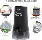 Guard Your ID Advanced Security Roller 2.0 for Identity Theft Prevention Stamping Black