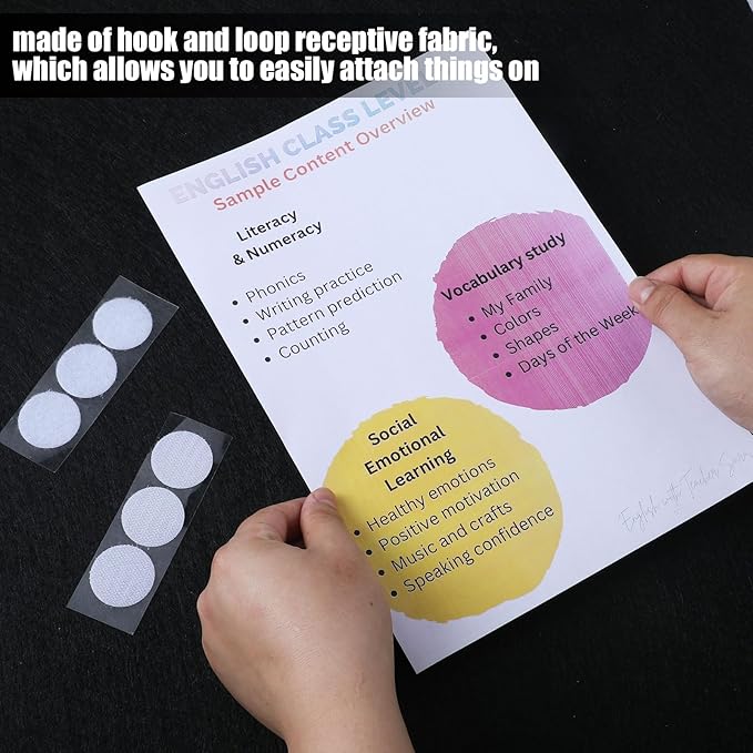 Paterr Trifold Poster Board with Storage Bag, Hook and Loop Fabric, Foldable 3 Panel Presentation Board for Science Fair and Exhibitions(Dark Blue,72 x 36 Inch)