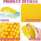 Sherr 24 Pcs Magnetic Whiteboard Eraser School Erase Erasers Microfiber Washable White Board Eraser for Chalk Classroom Home Office (Bright Colors)