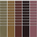 Teling 50 Pieces Spiral Memo Pads Bulk 3 x 5 Inch Small Note Pads Top Bound Lined College Ruled Paper Mini Notepad Pocket Spiral Notebooks for School Office Home Supplies, 75 Sheets (Retro Colors)