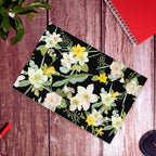 100 Count - 14.5 x 19 inch Poly Mailer Mailing Shipping Black Flower Envelope Package Bags-Self Seal…