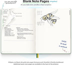 Roterunner 2025 B5 Pink Softcover Purpose Planner Notebook 7.5'x9.8' Undated Planner Daily Weekly Monthly Productivity Goal Setting Tool for Work Home ADHD Adults Self Care Journal