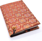 BLBMH Book Covers for Paperbacks Fit for 5.5x8.5 inch Adjustable Book Sleeve Cover for Women Over 15 Soft Cloth Protector for Novels Notebook - Flower Red 8.5in