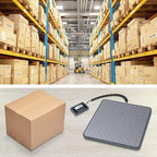 THINKSCALE Shipping Scale, 440 lbs/1 oz Highly Accurate Postal Scale with Hold/Tare/LCD Display, Lightweight Digital Postage Scale for Packages/Luggage/Post Office/Dog, Battery & AC Adapter Included