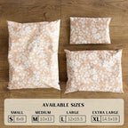 Poly Mailers 10x13 Inch 50 Pack Medium Shipping Bags Strong Thick Mailing Envelopes | Self Sealing Adhesive | Waterproof & Tear Resistant | Small Business Packaging for Clothing - Floral Dusty Pink