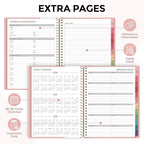 Planner 2026, 8.5" x 11" Monthly & Weekly Planner with Tabs, JAN - DEC 2026, Goal Setting & Time Management Organizer for Professionals & Students