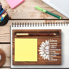 Admin Assistant Appreciation Gifts, Thank You Gifts for Administrative Assistant Office Assistant Secretary Front Desk, Admin Assistant Desk Self-Stick Note Pad Holders TZP07