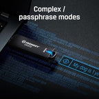 Kingston Ironkey D500S 64GB Encrypted Flash Drive | Dual Hidden Partition | FIPS 140-3 Level 3 | XTS-AES 256-bit | BadUSB and Brute Force Protection | Multi-Pin Option | IKD500S/64GB