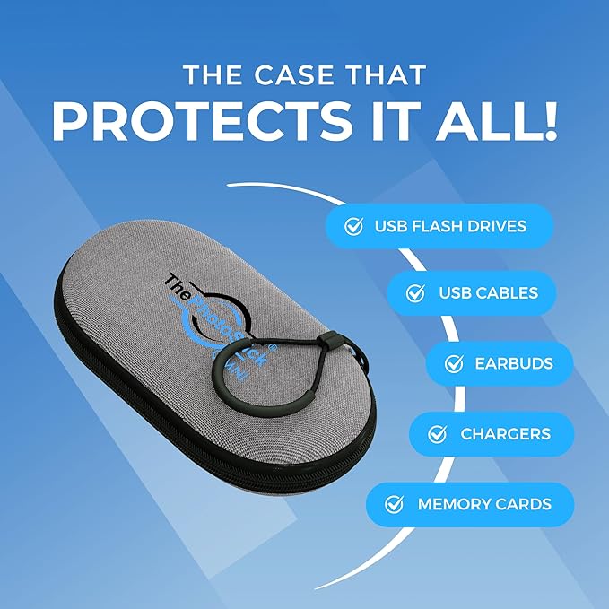 ThePhotoStick® Omni 512GB + Protective Case | Secure Photo & Video Backup and Transfer | Digital File Organization | USB & Multiport Connection for Phones, Tablets and Computers | Water Resistant Case