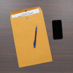 Quality Park Clasp Envelopes, Brown Kraft, 10 x 15 inches, Box of 100 (37898)