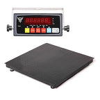 36"x36" Industrial Floor Scale, Heavy-Duty Warehouse Scale with Digital Indicator, Accurate Pallet Scale for Postal Luggage Shipping Mailing Weighing
