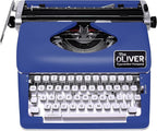 Timeless Manual Typewriter, Blue