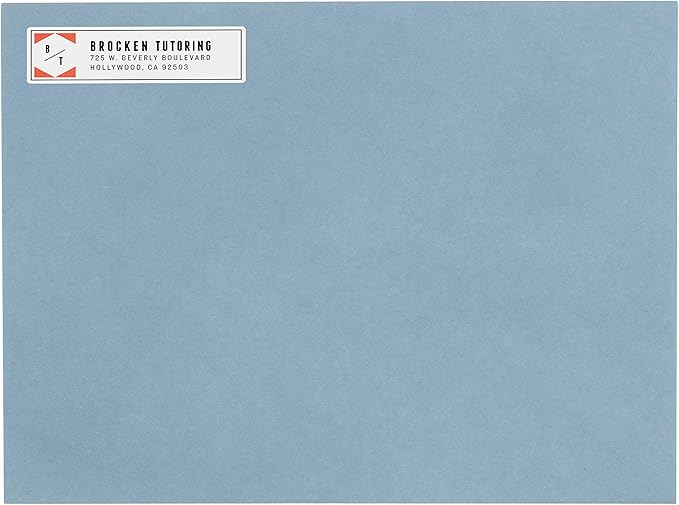 Avery Mailing Address Labels, Inkjet Printers, 10,000 Labels, 1/2 x 1-3/4, Permanent Adhesive, Easy Peel (5 Packs 8167)