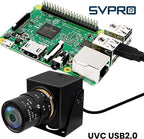 SVPRO Global Shutter USB Camera - 1200P 90FPS High Speed with 2.8-12mm Zoom Lens, Manual Focus Close-up Webcam for Golf Swing, Industrial Camera - USB Plug and Play