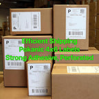 Roll 4 x 6 inch - 1000 Thermal Labels Direct White Strong Adhesive Perforated Postage Shipping Printer Compatible with Zebra SNBC Epson Rollo (1000 Labels, 2 Rolls)