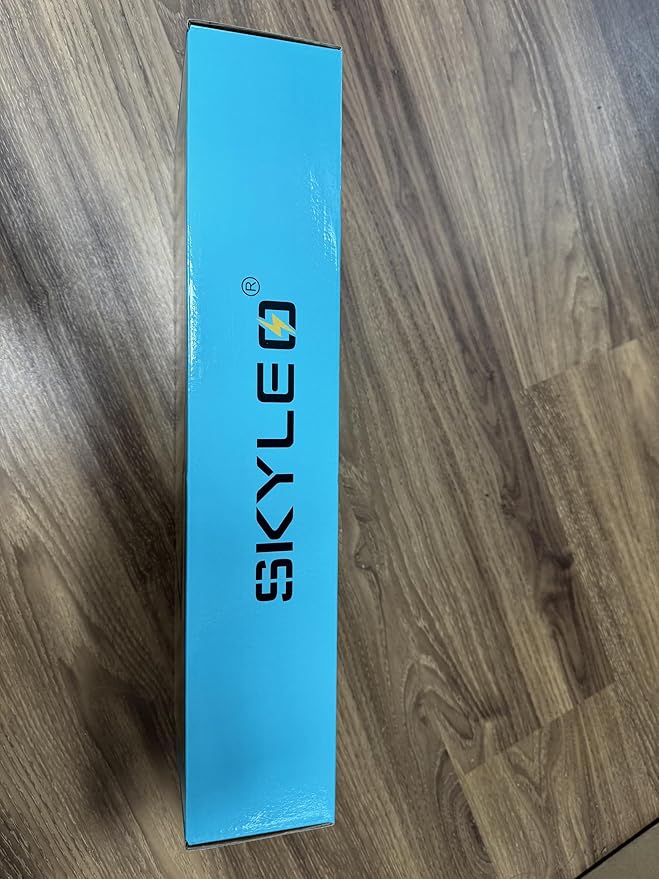 SKYLEO Led Desk Lamp for Home Office - 2400LM Ultra Bright Desk Light -Eye Caring Desk Lamp with Clamp - Adjustable Office Lamp with Remote Control- Easy Installation - 24W White