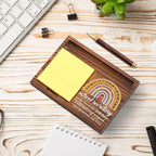 School Secretary Appreciation Gifts, Thank You Gifts for Secretary School Office Assistant Principal Staff Worker School Admin, School Secretary Gift Desk Self-Stick Note Pad Holders TZP05