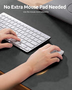 YSAGi Leather Desk Protector, Office Mat, Large Mouse Mat, Non-Slip PU Leather Blotter, Laptop Pad, Waterproof Writing Pad for Office and Home (Dark Grey, 31.5" x 15.8")