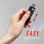 TEAMGROUP C212 Extreme Speed 1TB 1000/800MB/s USB 3.2 Gen 2 Easy Push-and-Pul Flash Thumb Drive External Data Storage Memory Stick Compatible with Computer/Laptop/PS4 PS5 TC21231TBB01