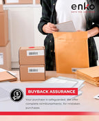 enKo 1 x 2-5/8 Inch 30 Up Return Mailing Address Labels White Printable FBA Labels (900 Sheets, 27,000 Labels)