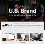 Mobile Pixels Geminos (2 x 24 inch) IPS Dual Stacked Computer Monitors with 65W USB-C Charging, 1080P Webcam&Speakers, All-Inclusive Workstation PC Monitor, USB-A/USB-C/HDMI, Ergo Design(2 Monitors)