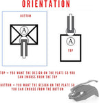 Official Seal Embosser - Custom Notary Embosser, Book & Library Stamp, 1 5/8