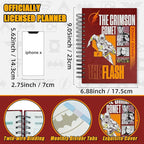 Cool Hero Academic Planner, Weekly Monthly Daily Agenda, Custom Date Organizer for Junior，Senior Students, Spiral Bound Notebook with Colorful Tabs,Datebooks for Time Management (Red and Yellow)