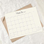 Simplified Desk Calendar 2025-2026 with Desktop Mat, Cabbrix Large Desk Pad Calendar 21" x 16-1/2" Runs From July 2025 to December 2026, Desk Blotter Calendar for Home School and Office (Apricot)