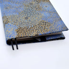 BLBMH A5 Book Covers for Paperbacks Fit for 5.5x8.5 inch Adjustable Book Sleeve Cover for Women Over 15 Soft Cloth Protector for Notebook Journal - Chrysanthemum