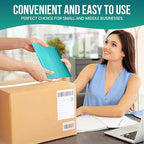 Levex - #0 6" x 10" [10 Pack] Teal Poly Bubble Mailers, Padded Envelope Mailers, Packing Envelope & Mailing Bags for Shipping