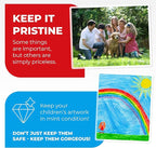 5MIL Thermal Laminating Sheets (225 Count) Letter, Photo, Card, Notecard, ID Badge and Business Card Sizes, Laminating Pouches, Compatible with Laminators, Crystal Clear Laminated Finish