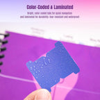 Index Tabs for HCPCS Level II Expert 2025 (AAPC Version), Laminated and Color-Coded HCPCS 2025 Book Tabs, with Clear Alignment Guide and Bookmark (Book NOT Included)