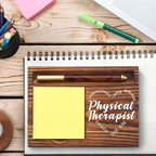 Physical Therapist Sticky Notepad Holder, Thank You Physical Therapy Gifts, Appreciation Gifts for PT Pediatric Physical Therapy, Pt Therapists Sticky Note Pad Holder TZP28
