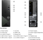 Dell Vostro 3030s Small Desktop SFF Business Computer, 14th Gen Intel 10-Core i5-14400 (Beat i7-13620H), 64GB DDR5 RAM, 1TB PCIe SSD, WiFi 6, Bluetooth, Type-C, DisplayPort, HDMI, Windows 11 Pro