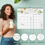 2025-2026 Wall Calendar - 14.5 x 11.5 Calendar 2025 - The Perfect Monthly Calendar Planner for Easy Organizing