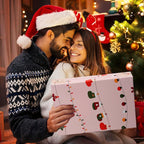 Christmas Poly Mailer 10x13 Inch 100 Pcs, Waterproof Shipping Bags with Self-Seal - Tear-Resistant, Christmas Lights Printed