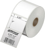 2.25" x 2" Thermal Labels | 4 Rolls | 2940 Labels | fits Zebra, Munbyn, Rollo, Godex, Arkscan, iDPRT, Offnova Thermal Label Printers and More | Blank White Adhesive Stickers by Ecotherm