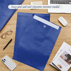 Geyee 50 Pcs 12 x 16 Inch Navy Blue Manilla Clasp Envelopes Letter Size Mailing Envelopes with Clasp Closure for Filing Storing Documents Office Home Business School