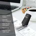 Guard Your ID Advanced Security Roller 2.0 for Identity Theft Prevention Stamping Black