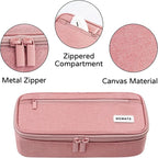 WEMATE Pencil Case, Large Storage Organizer for Stationery, Back - to - School Essential, Teacher Must - have, Big Pencil Pouch, Marker Case School Supplies for College & High School