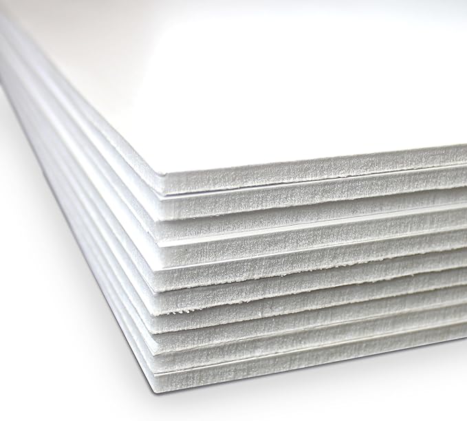 Flipside Products 32" x 40" White Foam Board, Arts and Crafts, 3/16" Thick, Presentations, Large Signboards, Backing Board, Display, Pack of 10