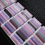 UPAFEXXI-Laminated Bible Tabs (Gold Foil Embossed Lettering), Bible Tabs for Women and Men, Reposition Large Print Stickers, Easy to Read and Apply, 80 Chapters Labels for Easy Navigation(Purple)