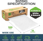 HexcelWrap Mini - Honeycomb Packing Paper, Eco-Friendly, Sustainable Paper Bubble Wrap for Shipping & Moving, Cushioned Packing Material in Easy Self-Dispenser Box - White, 12" x 300'