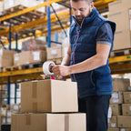 JARLINK Clear Packing Tape (36 Rolls), Heavy Duty Packaging Tape for Shipping Packaging Moving Sealing, 2.7mil Thick, 1.88 inches Wide, 60 Yards Per Roll, 2160 Total Yards