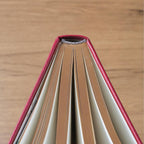 Thick Lined Journal Notebook with Pen, 360 Pages 100gsm Paper, Brown Sprayed Edge, Journal for Writing B5 Ruled Notebook ,Leather Hardcover,Perfect for Work, Office or School, 7.8'' x 10'' Wine Red