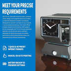 AMANO Reliable and Easy-to-Use Time Clock and Time Stamping Machine (TCX-21)