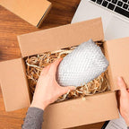 White Honeycomb Packing Paper for Moving Breakables, 15 Inch x 100 Feet. Fragile Shipping Supplies. Perforated Packing Materials for Fragile Items. Moving Paper Wrap. Eco Friendly Packaging