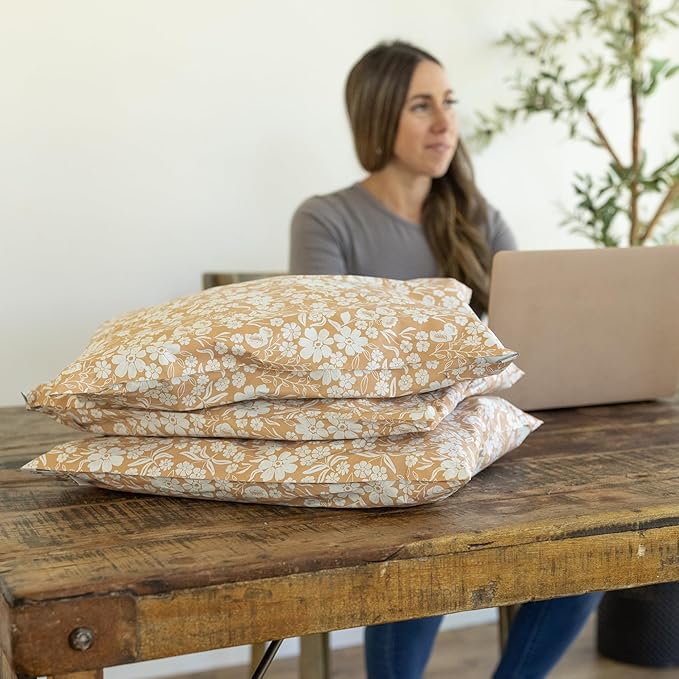 Poly Mailers 14.5x19 Inch 50 Pack Extra-Large Shipping Bags Strong Thick Mailing Envelopes | Self Sealing Adhesive | Waterproof & Tear Proof | Small Business Packaging for Clothing - Floral Dusty Pink