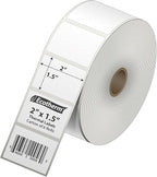 2" x 1.5" Thermal Labels | 6 Rolls | 8220 Labels | fits Zebra, Munbyn, Rollo, Godex, Arkscan, iDPRT, Offnova Thermal Label Printers and More | Blank White Adhesive Stickers by Ecotherm