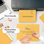 SUNEE 6x9 Envelopes Self-Seal Catalog Mailing Envelopes -100 Count, Ultra Strong Quick-Seal, 6x9 inch Brown Kraft Manila Envelopes Security Envelopes